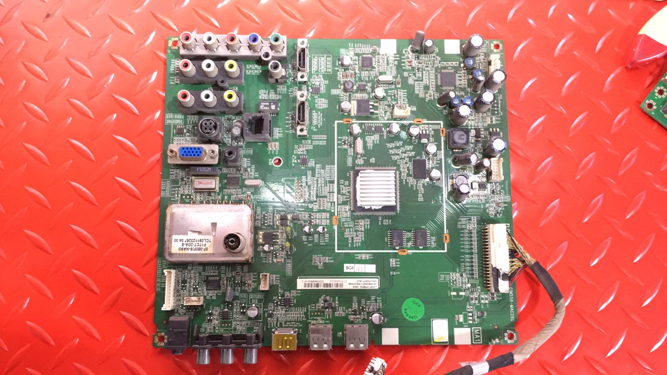 原装 TCL L65P10FBEG主板40-01MS58-MAC2XG配屏T645HW02 V.1现货