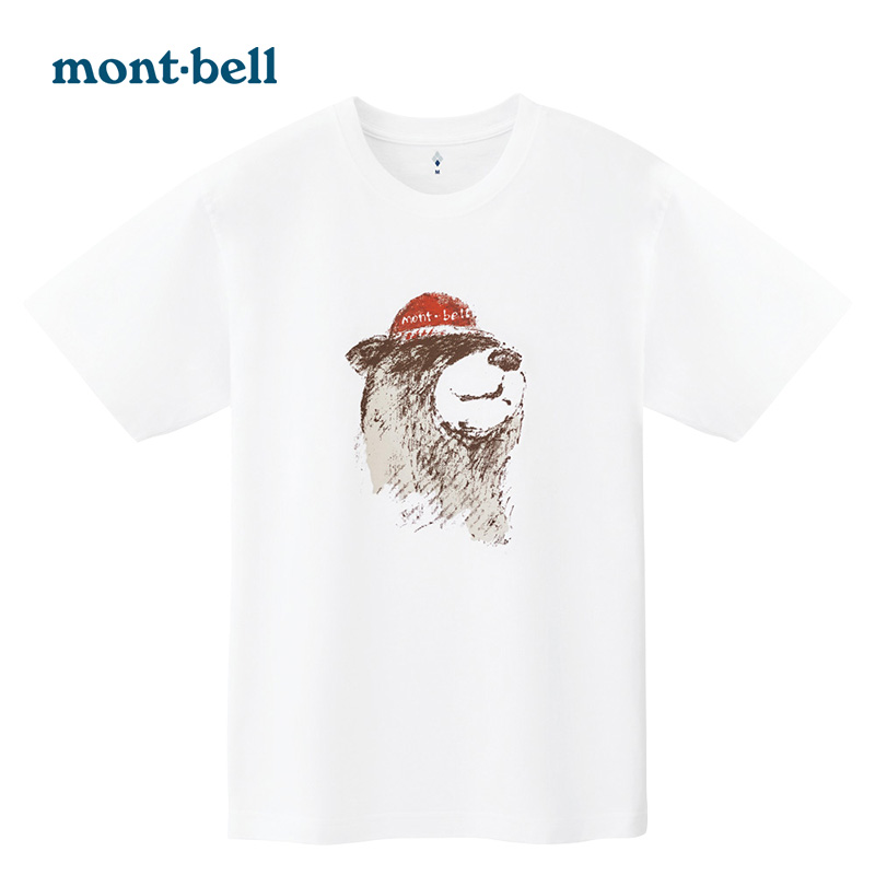 montbell日本户外休闲运动通勤透气百搭潮短袖中性男女款T恤