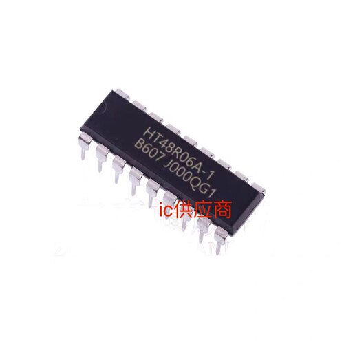 ic供应商. HT48R06A-1 DIP-18 全新原装正品芯片 HT48R06A 单片机