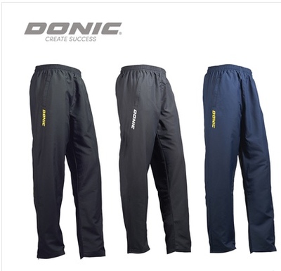 正品DONIC多尼克乒乓球服装运动服队服男女款长裤98632速干98642