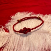 小红书同款 红绳新年如意结手绳手链手工编织学生情侣男女闺蜜礼物