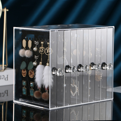 Jewelry storage box Necklace earrings earrings earrings earr
