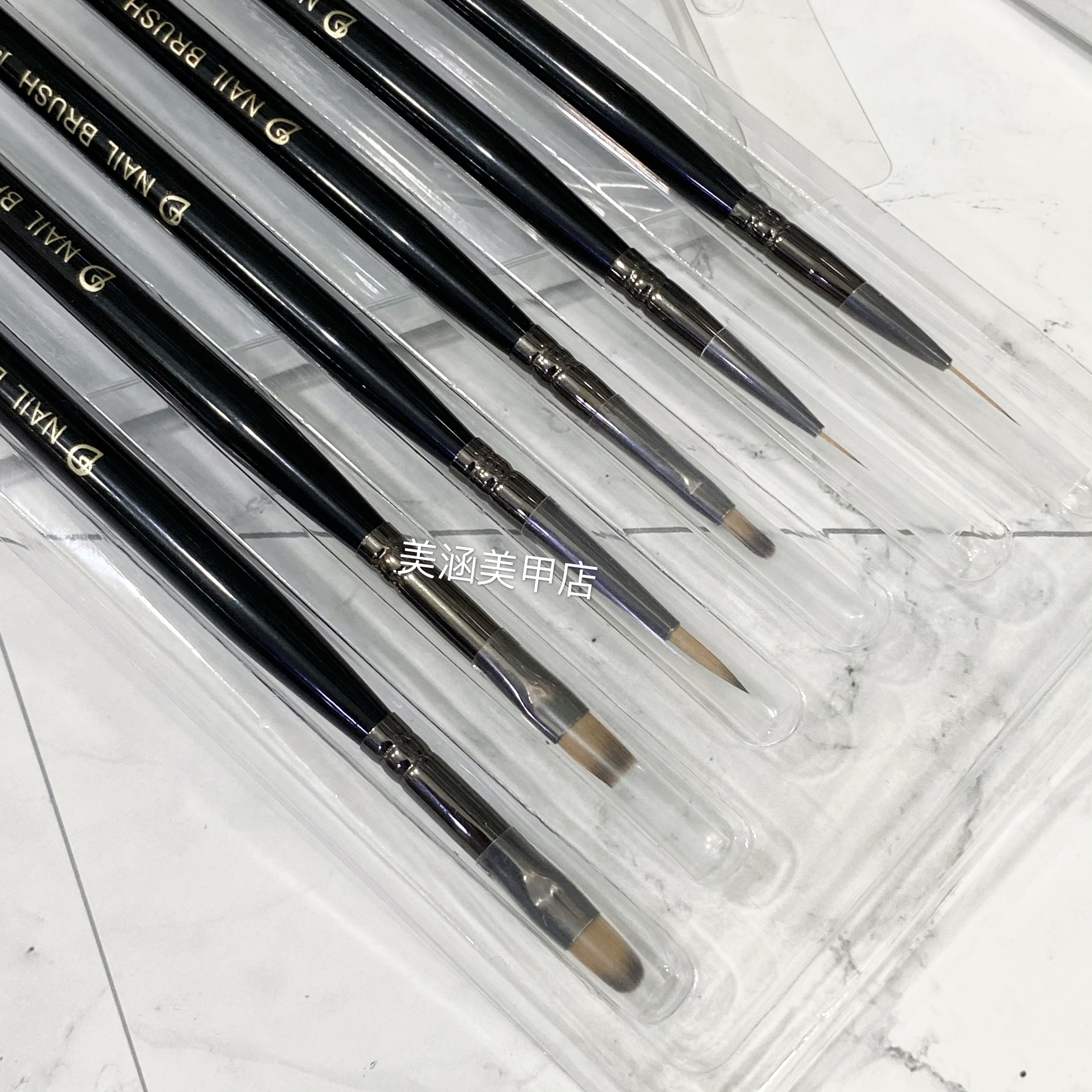 日式美甲笔细拉线笔花勾画手绘