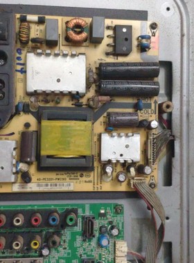 原装TCL L32S10 L32P61BD 电源板 40-PE3201-PWC1XG测好