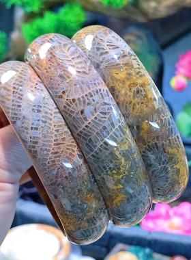 珊瑚玉天然龙骨少女风婚礼手镯
