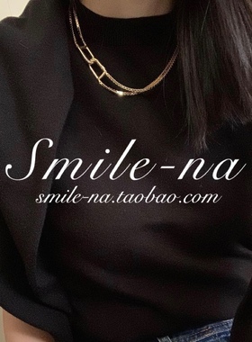 韩国设计师款纯银双层锁骨链