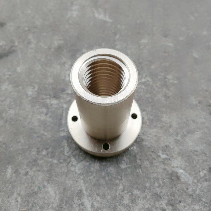 安徽皖南机床厂X5032A/X1312/X5042铣床配件升降螺母6T44*6总高10