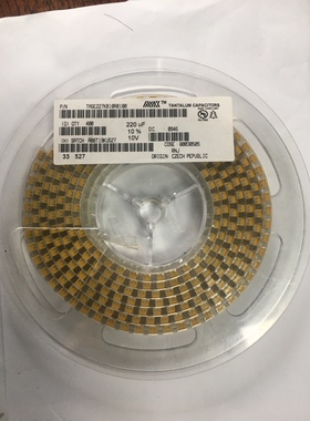 TPSE227M010R0100 钽电容 220UF 10V D型 7343-43 227M AVX