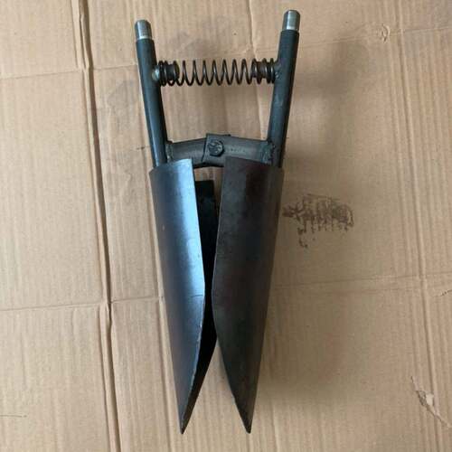 锨掏工具器施工挖洞铁锹土挖坑夹板杆新品对电掀电力锰钢打洞掀u.