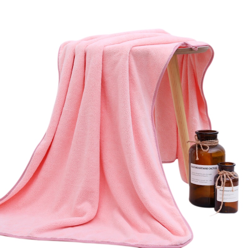 斜月三星家庭套装比纯棉大浴巾