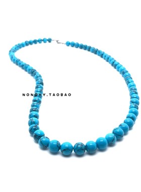 choker中国新说唱蓝松石百搭项链