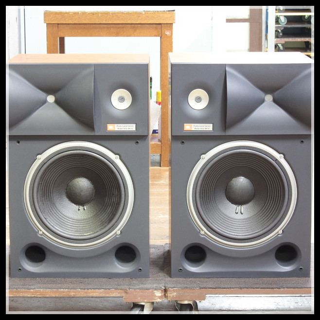 原装美国进口JBL 4425MKII监听12寸发烧HIFI书架式无源音箱成色新