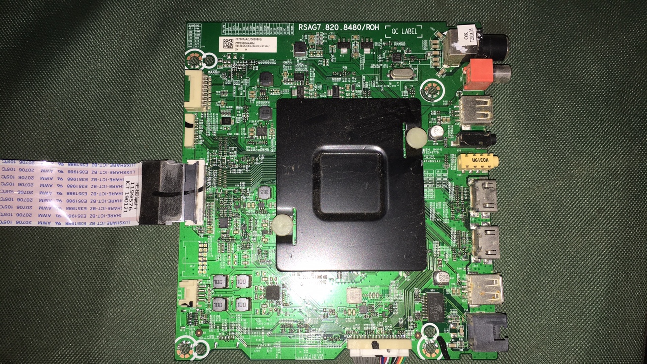 原装 海信HZ55E6AC 主板RSAG7.820.8480屏HE550C6U51/S0/FJ测好