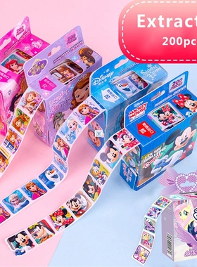 Genuine Frozen 2 Elsa Anna Removable Stickers Princes