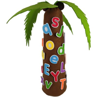 Chicka chicka boom boom绘本椰子树玩偶Coconut tree