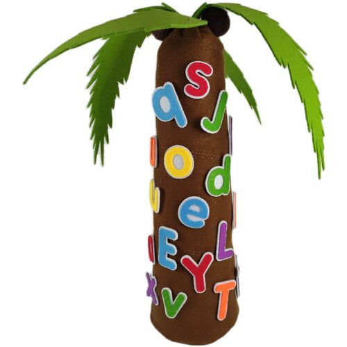 Chicka chicka boom boom绘本椰子树玩偶Coconut tree