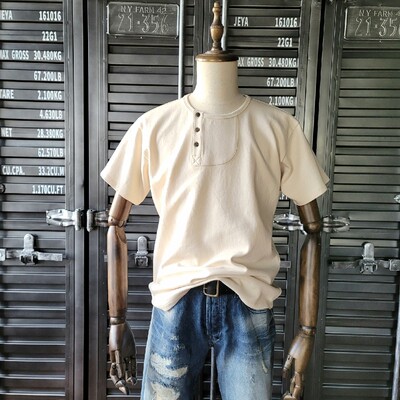 西里布米白色咔叽新品rrlt恤