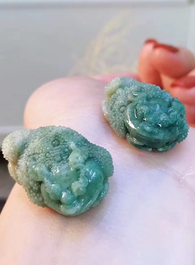 珊瑚玉天然少女风婚礼吊坠