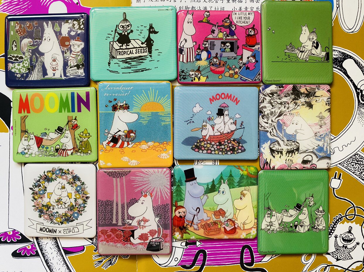 出口外贸姆明moomin磁性冰箱贴