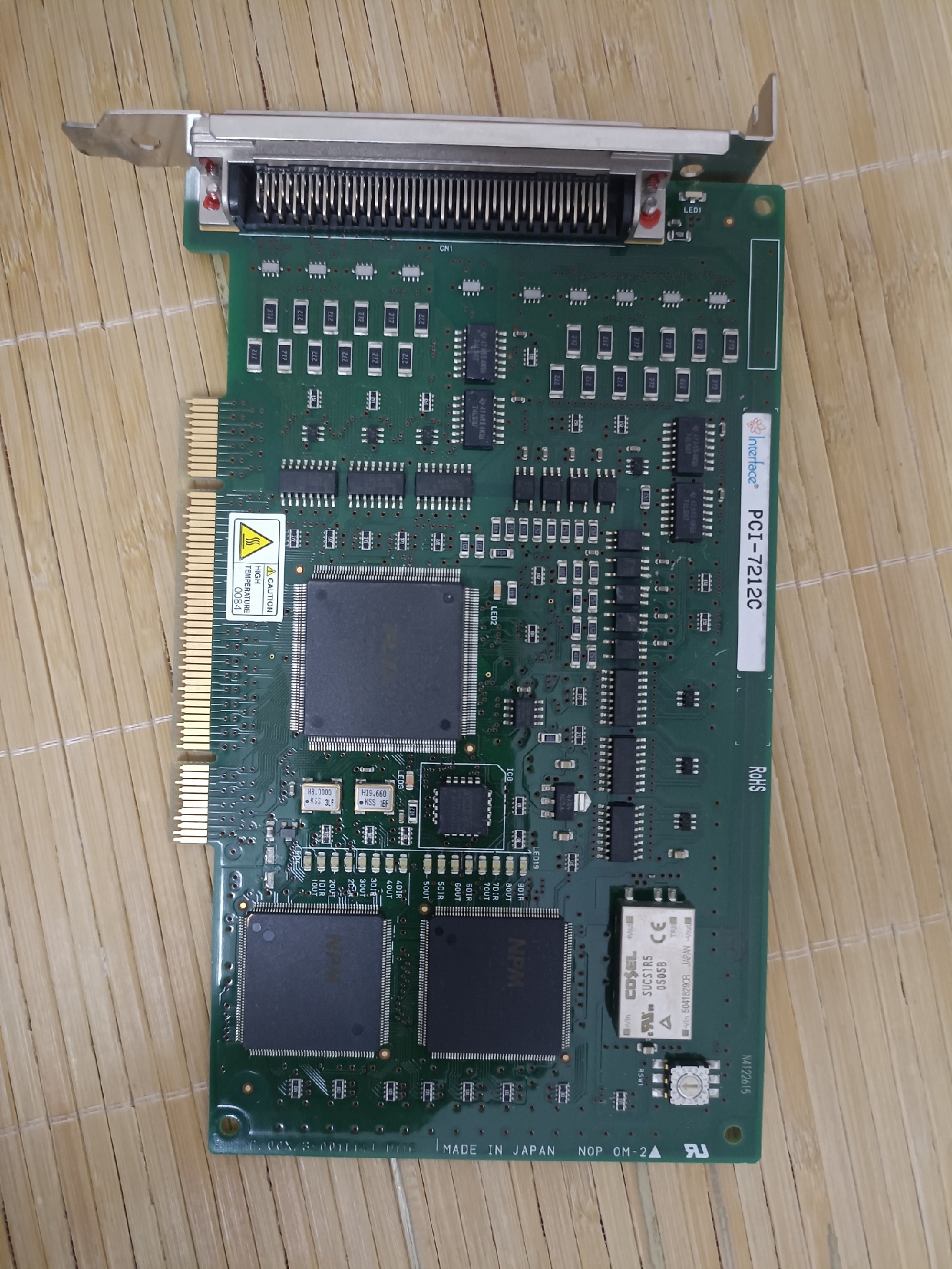 INTERFACE 板卡 PCI-7212C 现货 实拍 成 电子元器件市场 其它元器件 原图主图