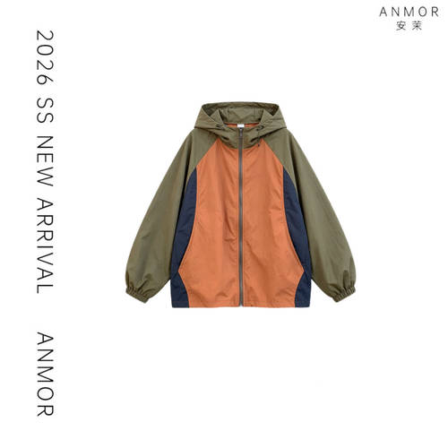 【玉米专享】ANMOR安茉【叹野】时尚百搭休闲外套AM8219