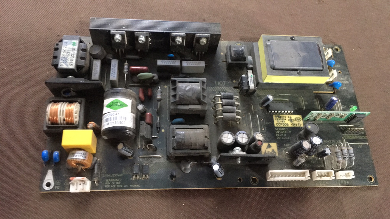 原装三洋 LCD-37CA320 液晶电视电源板MEGMEET MIP320G-K ：1.0