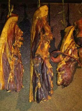 四川腊肉宝兴特产高山自家烟熏