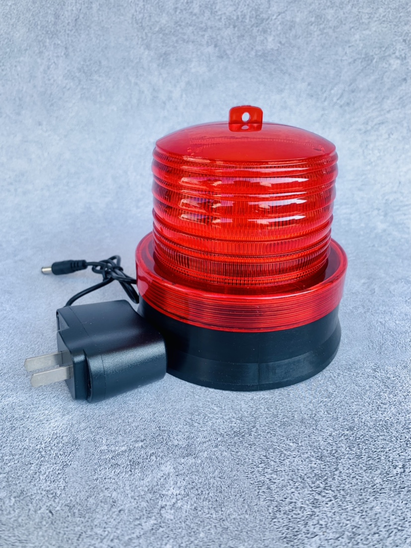 充电款黄色高亮强磁铁吸爆闪警示灯道路施工程货车用夜间闪光信号