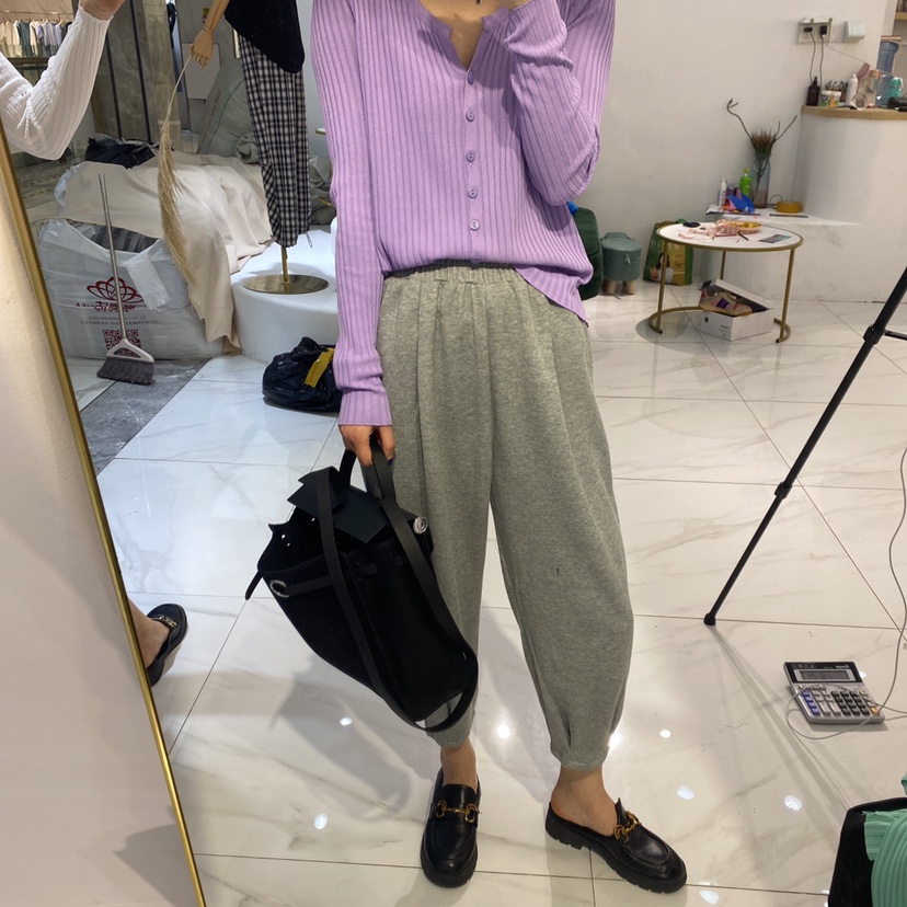 BAO家 纯棉香蕉收口九分卫裤 3.15在类目 女装/女士精品, 卫裤中 - 来自Buy2taobao.com提供专业的淘宝代购服务