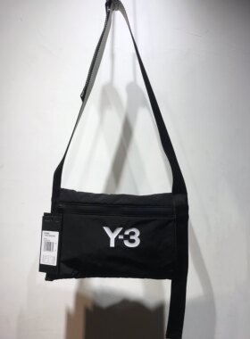 Y3黑武士斜挎包男女同款小斜挎休闲包斜挎包手包男斜挎包女斜挎包