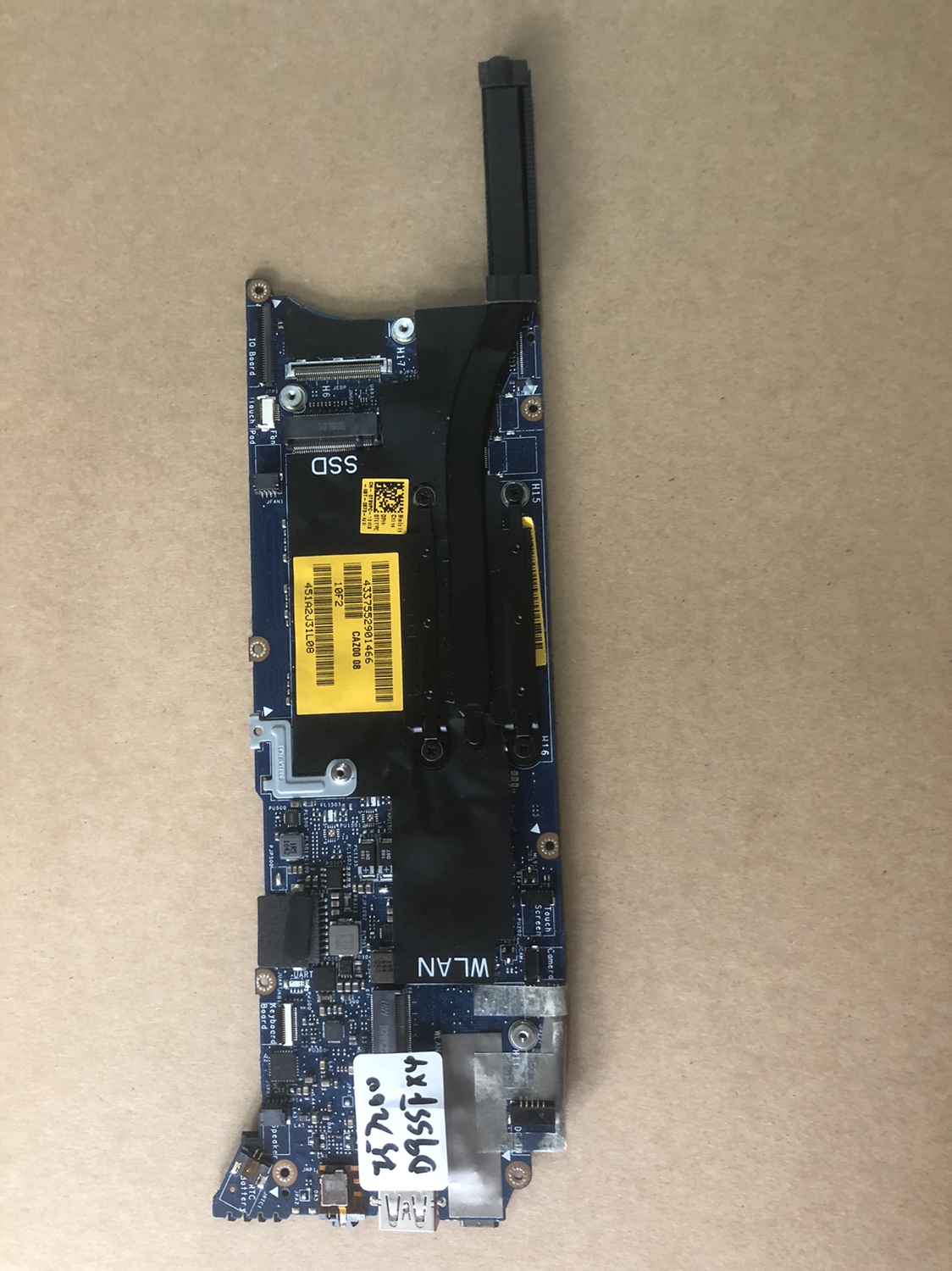 dell xps9350，xps9360主板 la-d841p 9370主板la-e672p 9365主板