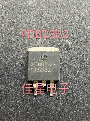 原装拆机进口FDB2552 TO-263 150V 37A N沟道MOS管