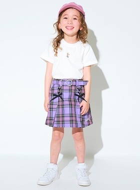 日本高端代G品牌Xgirl全棉高弹力冰淇淋短袖T恤