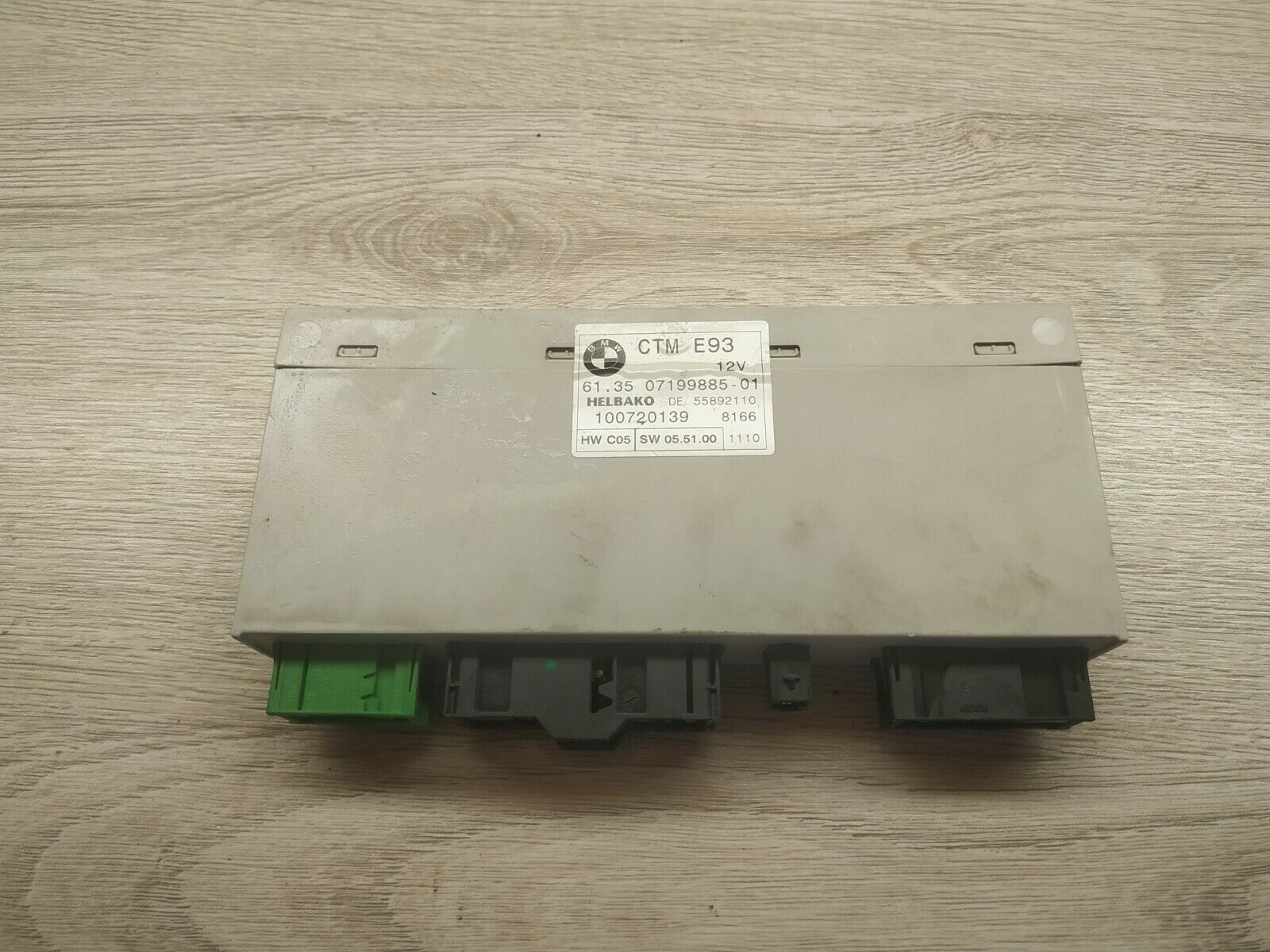 适用于宝马E93敞篷车顶控制模块电脑板ECU单元61.35 07199885 -01,汽车零部件/养护/美容/维保,发动机总成及部件,淘宝优惠券,粉丝福利购,淘宝优惠卷