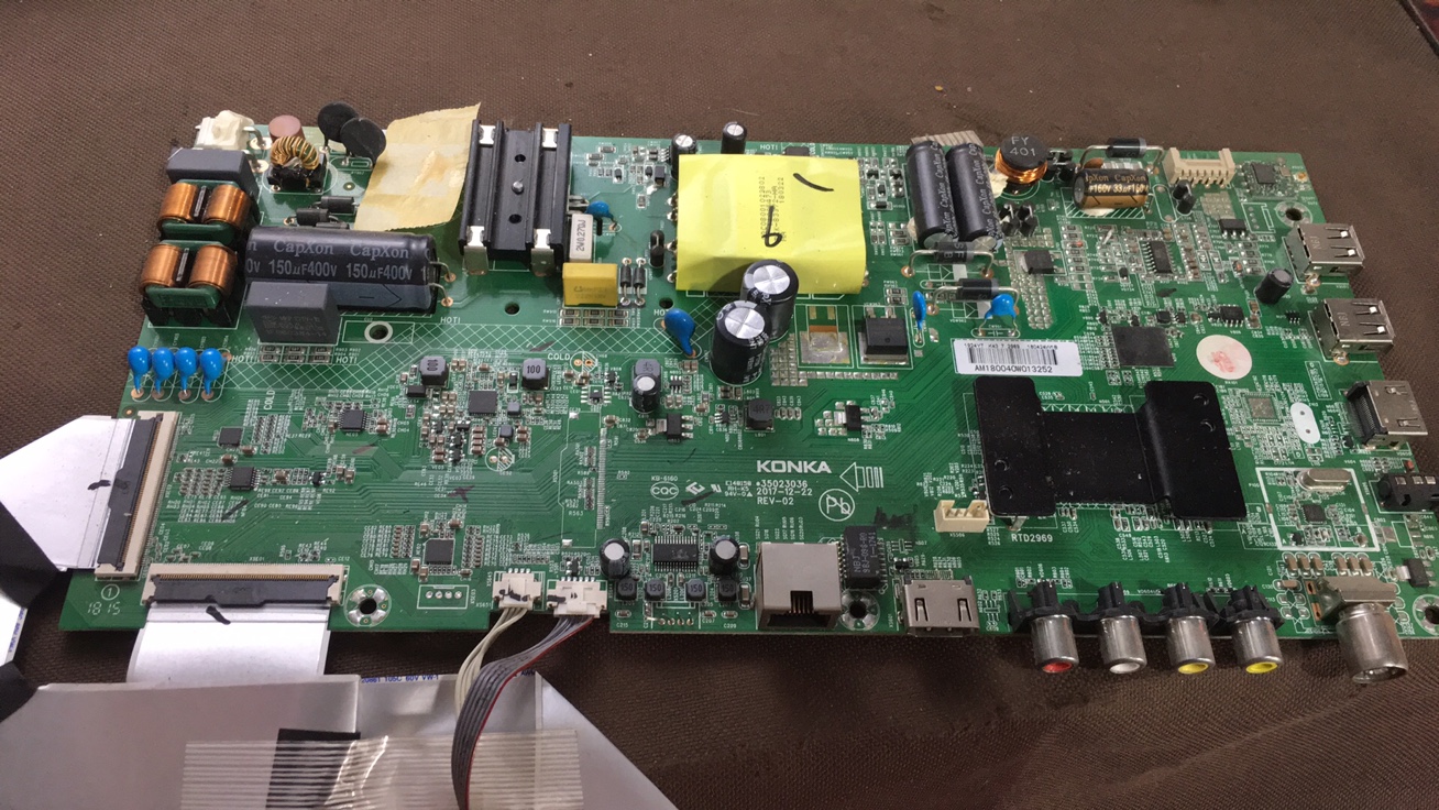 原装 康佳K43 液晶电视主板35023036 屏72001924YTV1非代用