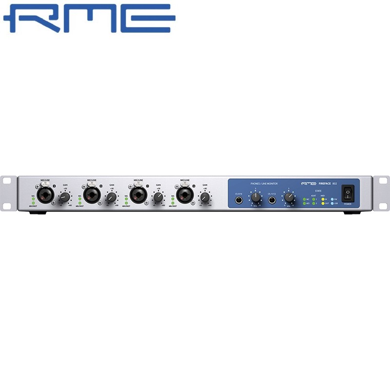 rmefireface802USB火线录音声卡