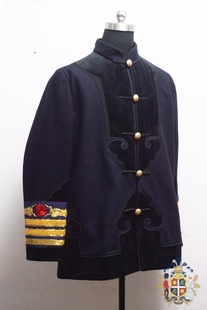 新建海軍1888式 甲午戰(zhàn)爭清末北洋水師 軍官常服號衣