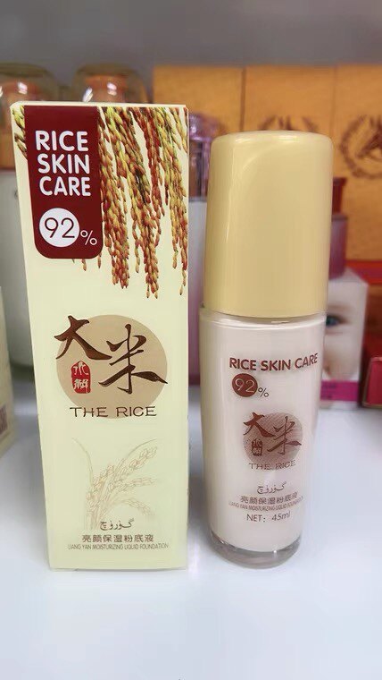舒泊芙大米亮颜保湿粉底液