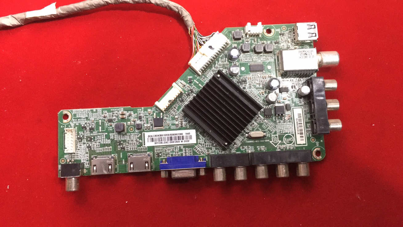 原装海尔MOKA 43A3主板715G6682-M02-000-004K配TPT430H3-HVN01.U