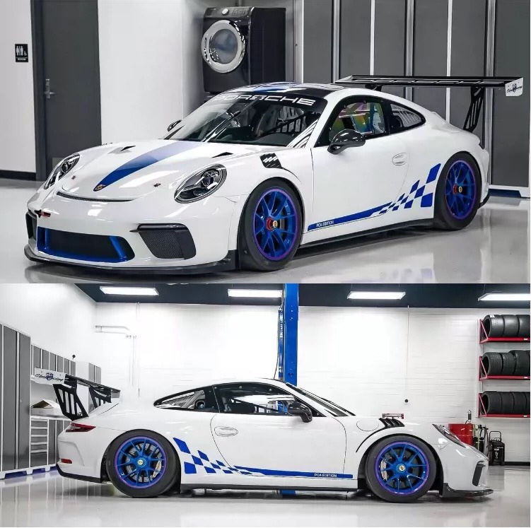 保时捷911个性贴纸改装