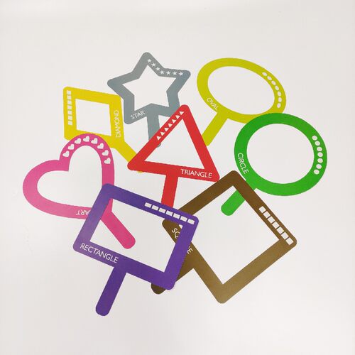 Shapes幼少儿英语主题教学教具形状认知课堂教学教师教具