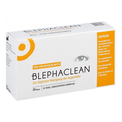 德国西亚blephaclean清洁湿巾