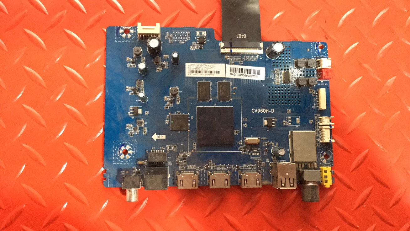 PPTV 55UX5 主板CV960H-D 屏 08-55D8000-LPBX1电路板电路板 现货