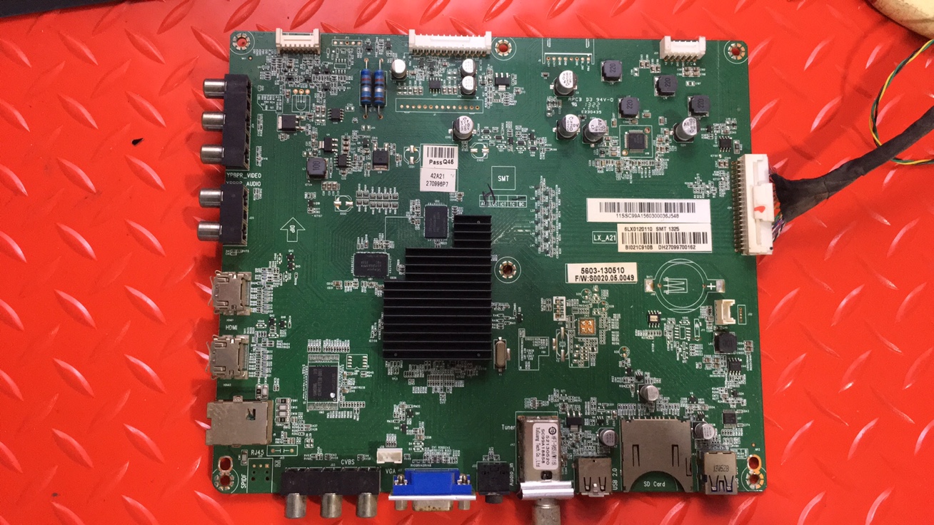 带屏线 联想42A11主板 YPBPR-VIDE0 LX-A21配TPT420H2-HVD02