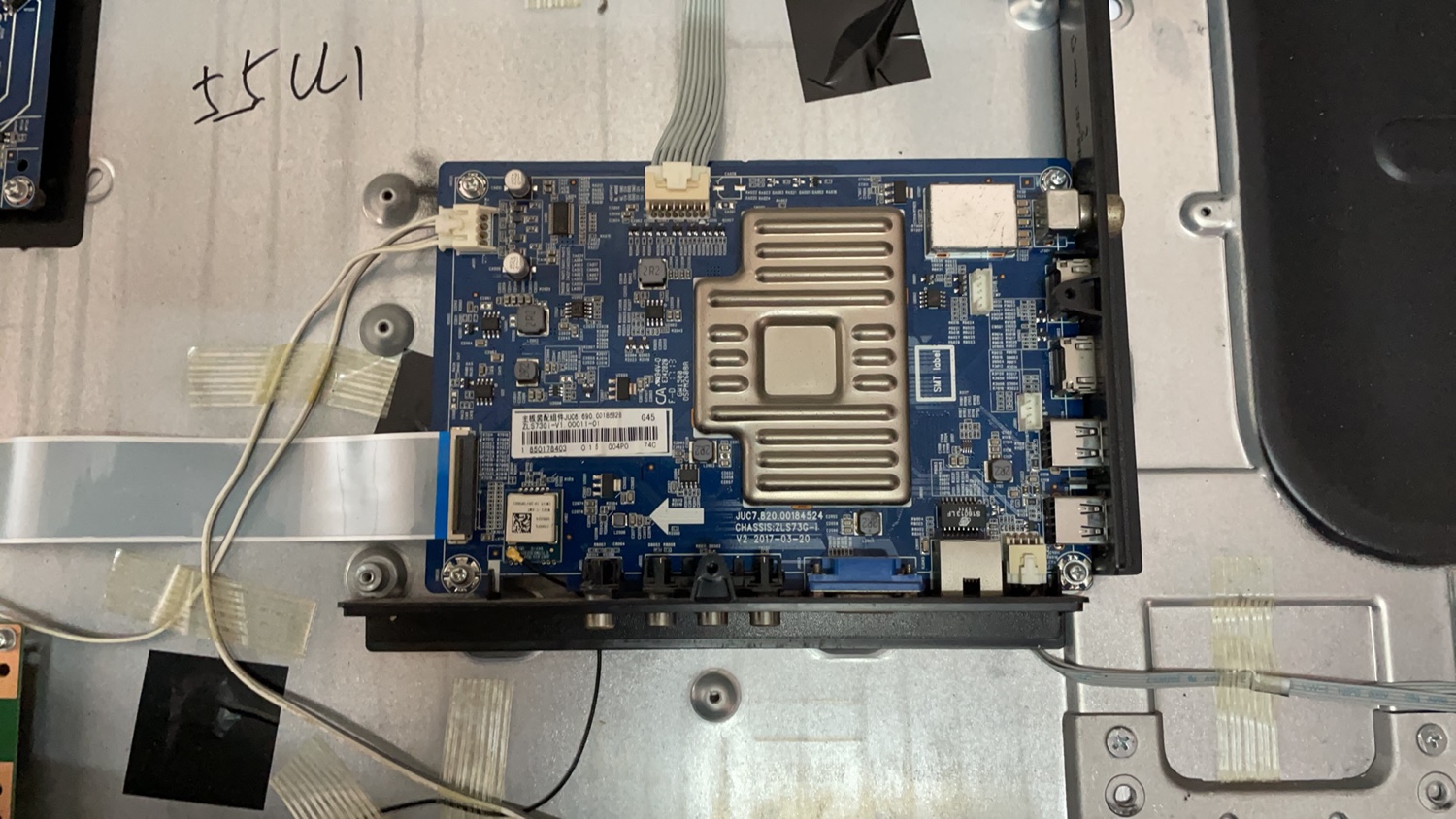 原装长虹55U1主板JUC7.820.00184524 JUC6.690.00185828