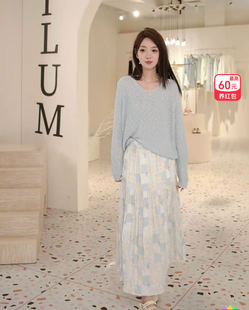 离别半裙 小田专享 LILUM厘白 百搭休闲半身裙 时尚