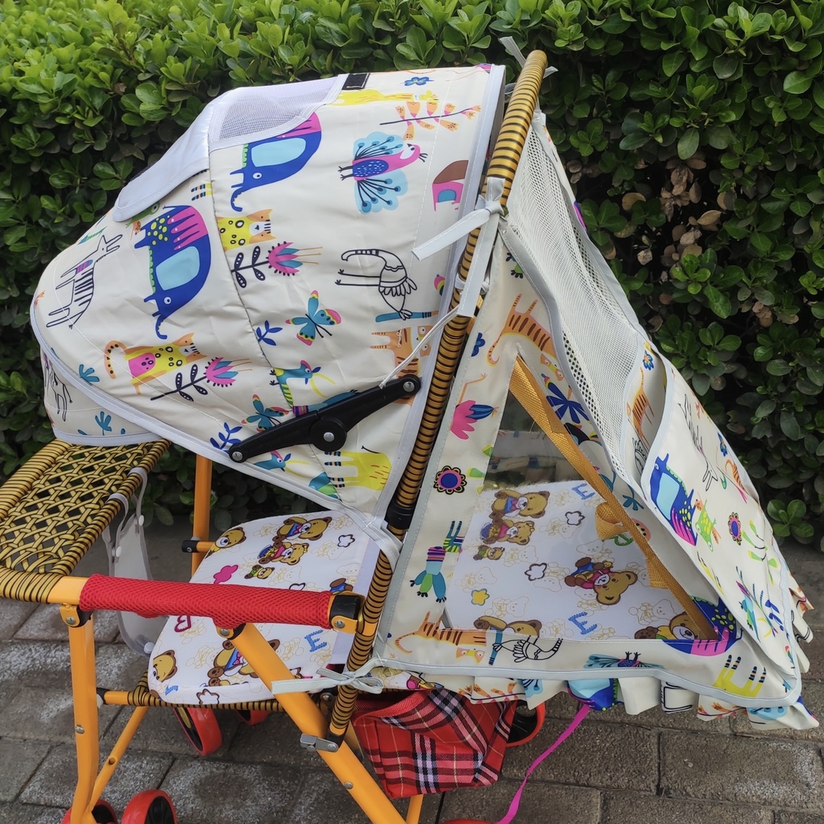 通用型婴儿车遮阳棚推车防晒蓬加长遮光遮阳罩宝宝伞车防紫外线篷