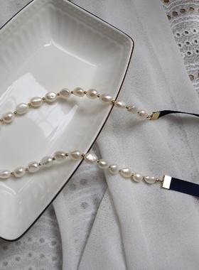 天然百搭甲状腺疤痕巴洛克珍珠