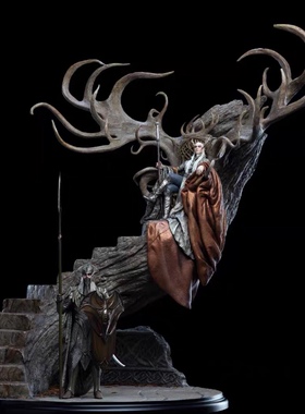 WETA 大师级 瑟兰迪尔 王座 THRANDUIL THE WOODLAND KING 雕像