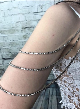 欧美时尚配饰新娘婚礼性感水钻